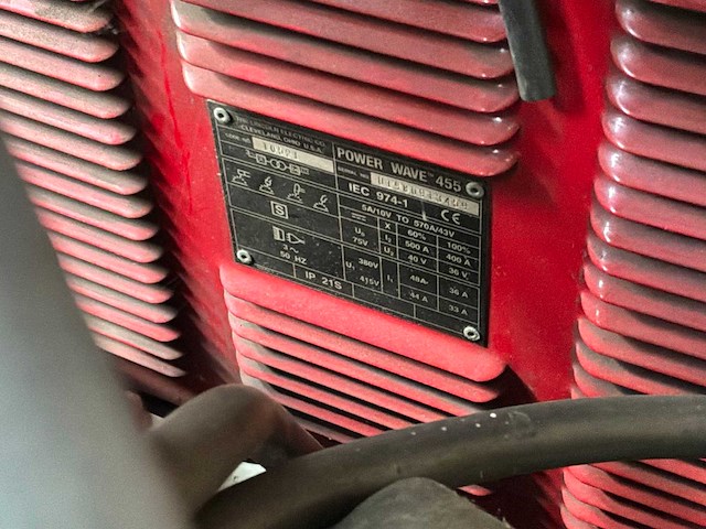 Lincoln electric power wave 455 multiproces lasinstallatie - afbeelding 8 van  13
