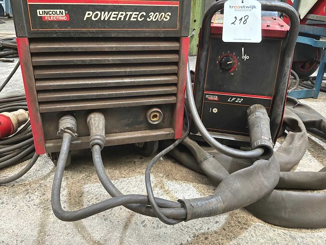 Lincoln electric powertec 300s mig lasapparaat - afbeelding 4 van  9