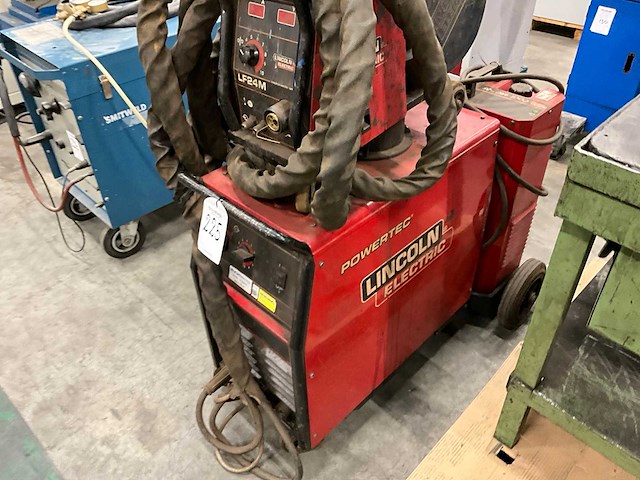 Lincoln electric powertec 365s / lf24m / cool arc 25 mig lasapparaat - afbeelding 5 van  12