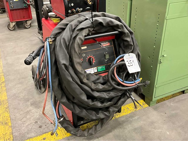 Lincoln electric powertec 365s / lf24m / cool arc tm25 mig lasapparaat - afbeelding 9 van  13