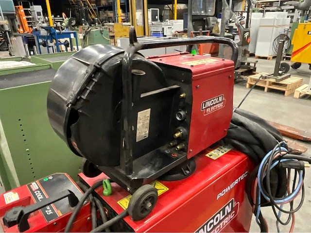 Lincoln electric powertec 365s / lf24m / cool arc tm25 mig lasapparaat - afbeelding 12 van  13