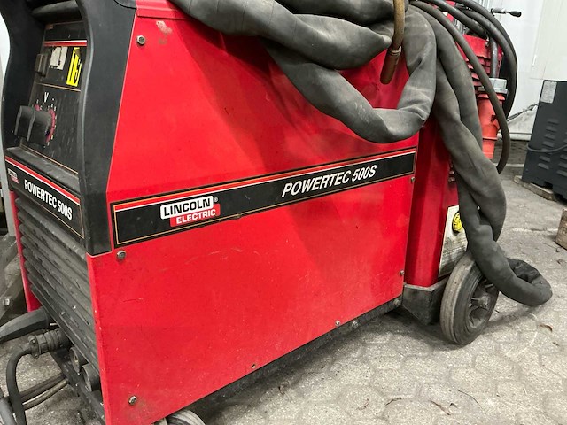 Lincoln electric powertec 500s - mig lasapparaat - afbeelding 12 van  19