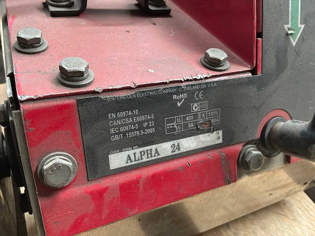 Lincoln electric powerwave ac/dc 1000 automatische onderpoederlasinstallatie (saw) - afbeelding 4 van  14
