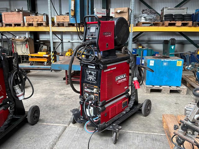 Lincoln electric s350 ce power wave multiproces lasinstallatie - afbeelding 1 van  15