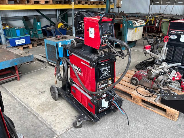 Lincoln electric s350 ce power wave multiproces lasinstallatie - afbeelding 8 van  15