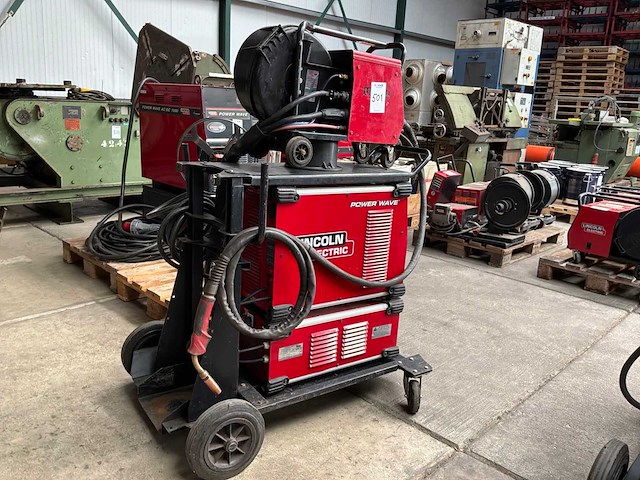Lincoln electric s350 ce power wave multiproces lasinstallatie - afbeelding 9 van  15