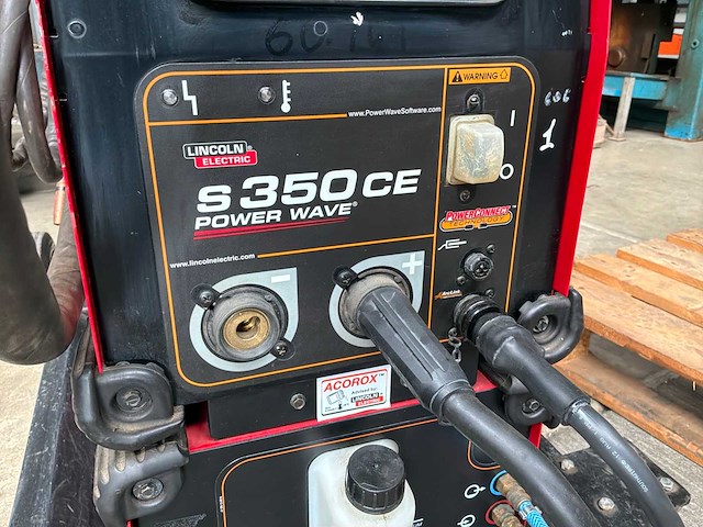 Lincoln electric s350 ce power wave multiproces lasinstallatie - afbeelding 13 van  15