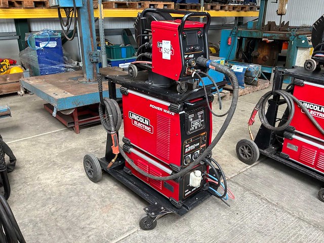 Lincoln electric s350 ce power wave multiproces lasinstallatie - afbeelding 9 van  14
