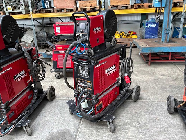 Lincoln electric s350 ce power wave multiproces lasinstallatie - afbeelding 1 van  19