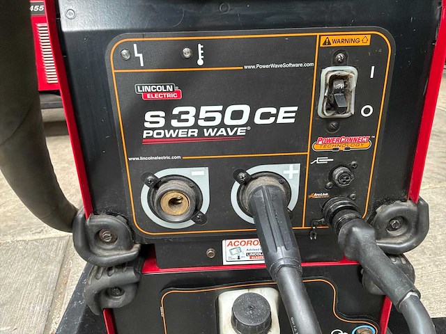 Lincoln electric s350 ce power wave multiproces lasinstallatie - afbeelding 17 van  19