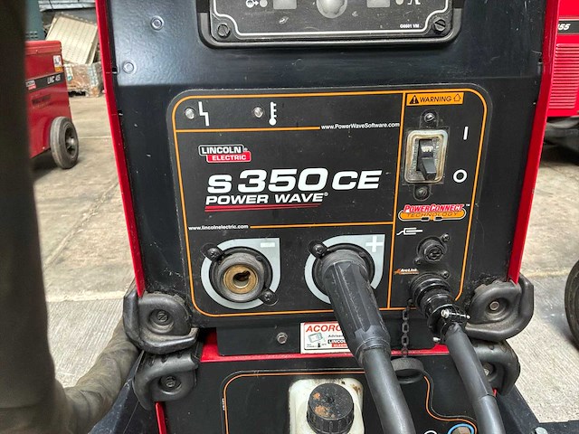Lincoln electric s350 ce power wave multiproces lasinstallatie - afbeelding 14 van  16