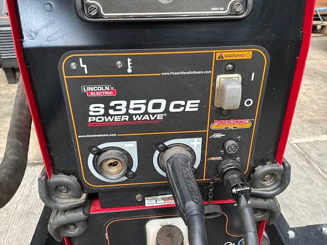 Lincoln electric s350 ce power wave multiproces lasinstallatie - afbeelding 9 van  11