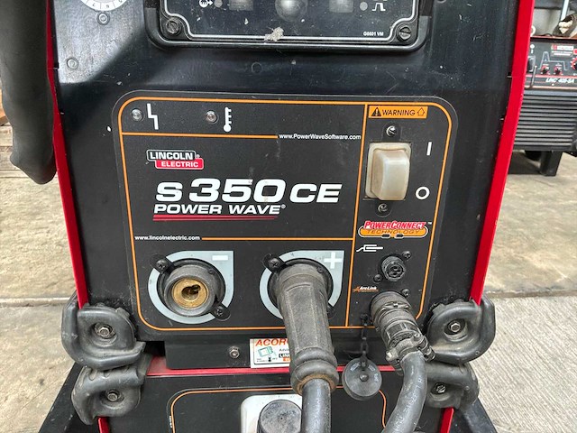 Lincoln electric s350 ce power wave multiproces lasinstallatie - afbeelding 3 van  5