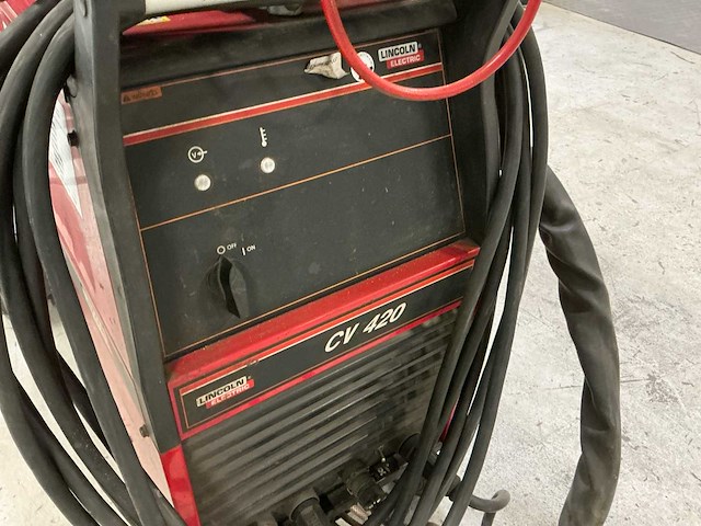 Lincoln idealarc cv420 mig lasapparaat - afbeelding 2 van  20