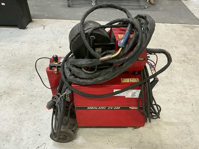 Lincoln idealarc cv420 mig lasapparaat - afbeelding 17 van  20