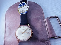 Lincoln ''illinois watch co.'' 14kt gouden herenhorloge - afbeelding 2 van  6