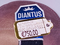 Lincoln ''illinois watch co.'' 14kt gouden herenhorloge - afbeelding 3 van  6