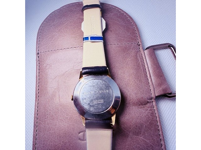 Lincoln ''illinois watch co.'' 14kt gouden herenhorloge - afbeelding 6 van  6