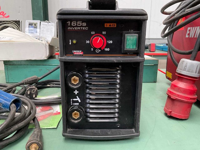 Lincoln invertec 165s elektrode lasapparaat - afbeelding 2 van  6