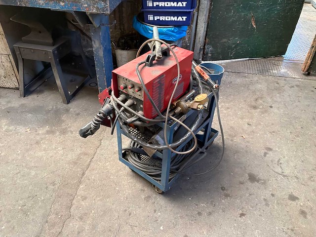 Lincoln invertec v 130 tig-/ en elektrode lasapparaat - afbeelding 1 van  11