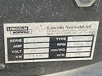 Lincoln invertec v250-s elektrode lasapparaat - afbeelding 8 van  9