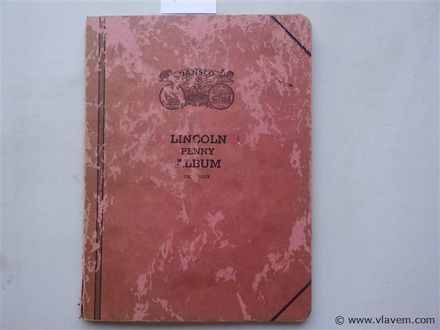 Lincoln pennies (onvolledige album) amerika - afbeelding 4 van  4