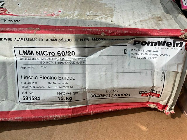 Lincoln / phoenix union lasdraad (2x) - afbeelding 2 van  5