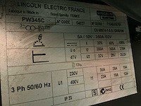 Lincoln power wave 345c mig lasapparaat (2x) - afbeelding 2 van  2