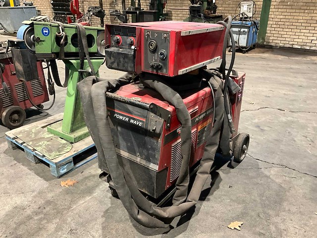 Lincoln power wave 455 mig lasapparaat - afbeelding 1 van  12