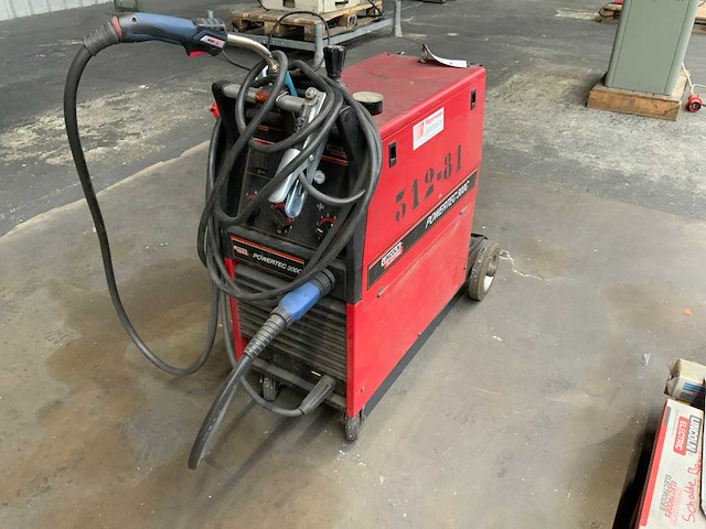 Lincoln powertec 300c mig lasapparaat - afbeelding 1 van  5