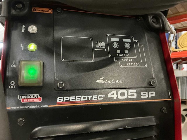 Lincoln speedtec 405 sp mig lasapparaat - afbeelding 8 van  23
