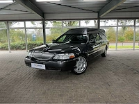 Lincoln town car federal coach rouwauto – amerikaanse luxe, tijdloze klasse 2008 v8 btw auto