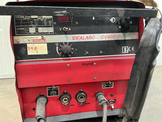 Lincolnelectric cv400-i lasapparaat - afbeelding 6 van  9