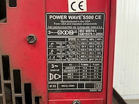 Lincolnelectric power wave s500 ce lasapparaat - afbeelding 7 van  7