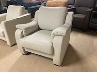 Linda lederen fauteuil - afbeelding 2 van  10