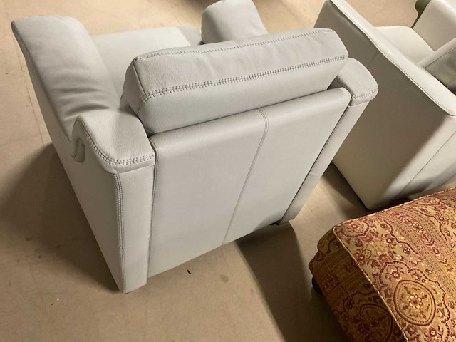 Linda lederen fauteuil - afbeelding 7 van  10