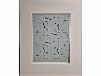 Linda vonk - zeefdruk - 60 x 50