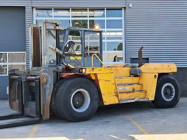 Linde - - h280 - vorkheftruck - afbeelding 1 van  11