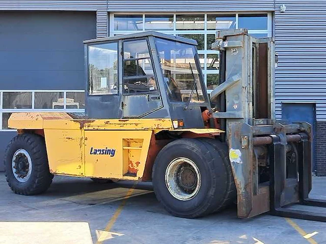 Linde - - h280 - vorkheftruck - afbeelding 8 van  11