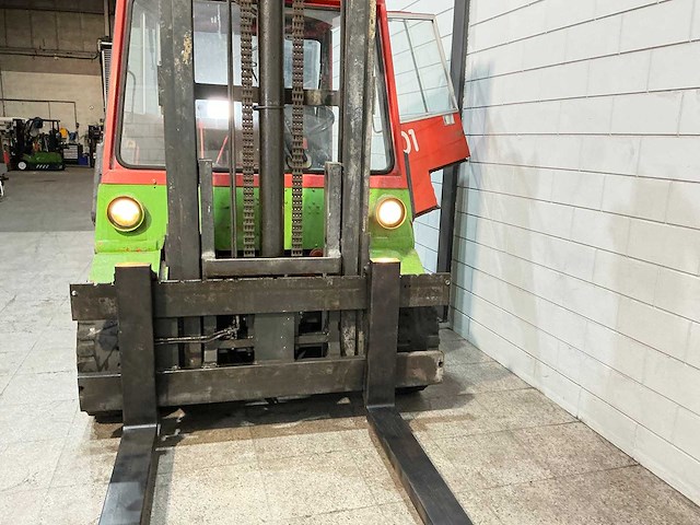 Linde - 1986 - h60d - vorkheftruck - afbeelding 9 van  13