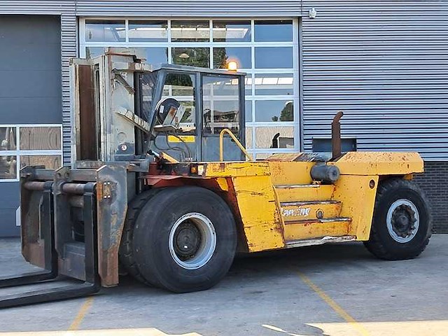 Linde - 1991 - h280 - 3.21m duplex - 6136 uren - vorkheftruck - afbeelding 1 van  11