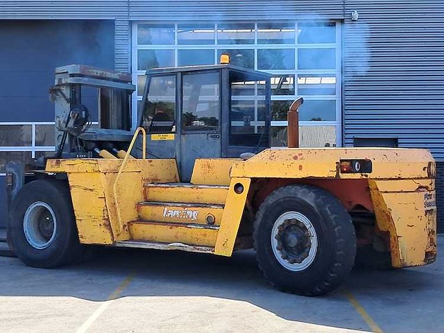 Linde - 1991 - h280 - 3.21m duplex - 6136 uren - vorkheftruck - afbeelding 5 van  11