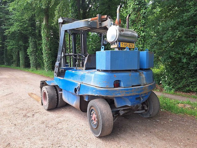 Linde - 1993 - h80d - 3.75m duplex - vorkheftruck - afbeelding 4 van  10