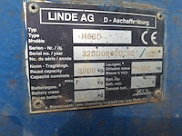 Linde - 1993 - h80d - 3.75m duplex - vorkheftruck - afbeelding 9 van  10
