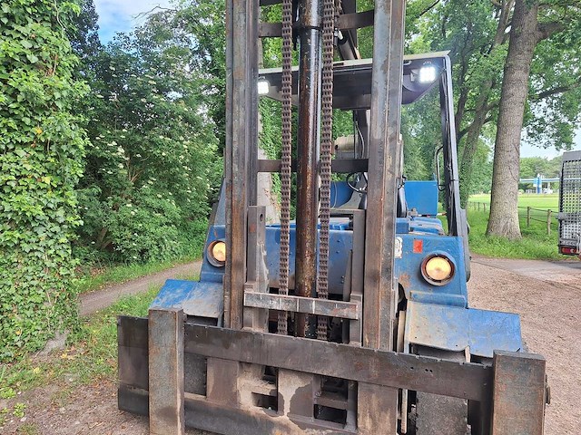 Linde - 1993 - h80d - 3.75m duplex - vorkheftruck - afbeelding 5 van  9