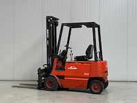 Linde - 1995 - e18p - 3.7m duplex, brede vorkversteller, free-lift, side-shift - vorkheftruck - afbeelding 2 van  8