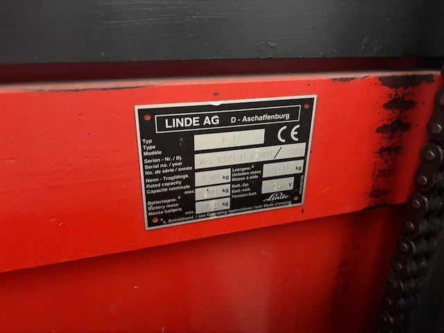 Linde - 2003 - l 12 - stapelaar - afbeelding 6 van  10