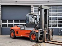 Linde - 2006 - h160d - 16t hefvermogen op 1200mm, 3.7m duplex, vorkversteller, side-shift - vorkheftruck - afbeelding 2 van  10