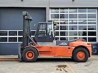 Linde - 2006 - h160d - 16t hefvermogen op 1200mm, 3.7m duplex, vorkversteller, side-shift - vorkheftruck - afbeelding 5 van  10