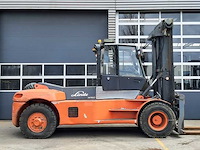 Linde - 2006 - h160d - 16t hefvermogen op 1200mm, 3.7m duplex, vorkversteller, side-shift - vorkheftruck - afbeelding 7 van  10